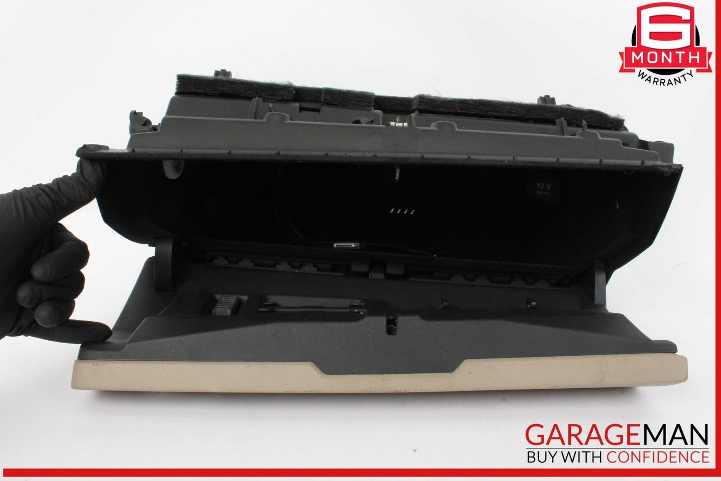 10-13 Mercedes W207 E350 E550 Dashboard Glove Box Compartment 2076800491 OEM