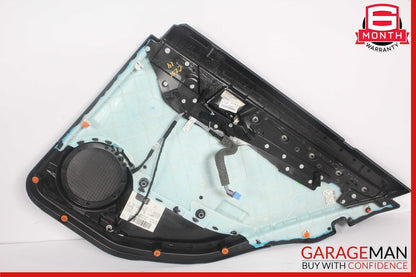 08-14 Mercedes W204 C250 Sedan Rear Left Side Interior Door Panel Anthracite