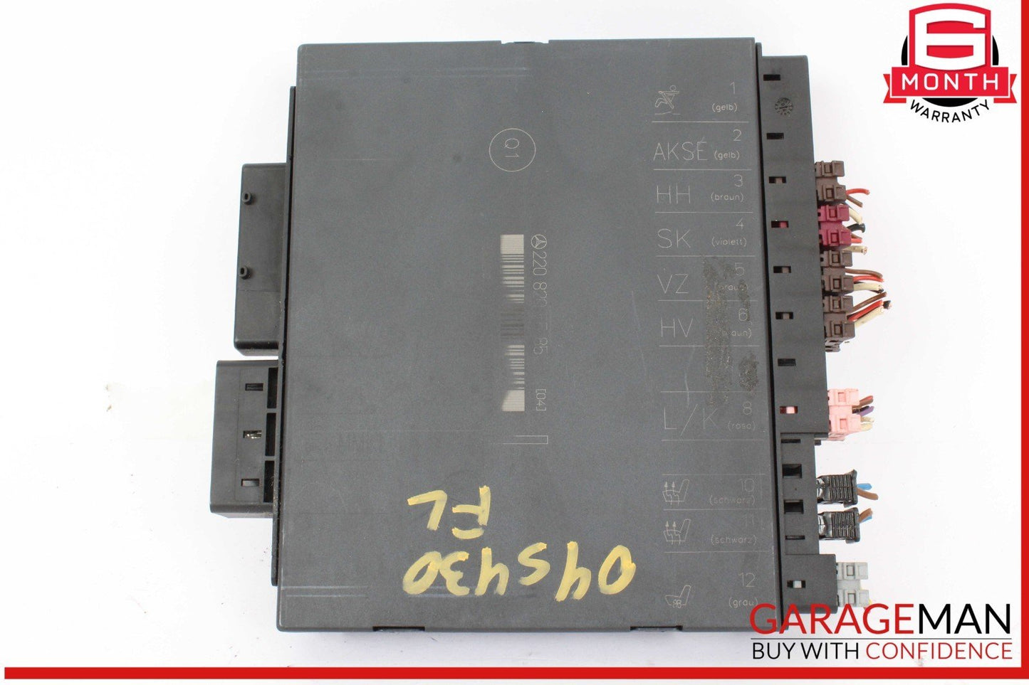 03-06 Mercedes W220 S430 Front Left Driver Side Seat Control Module Unit OEM