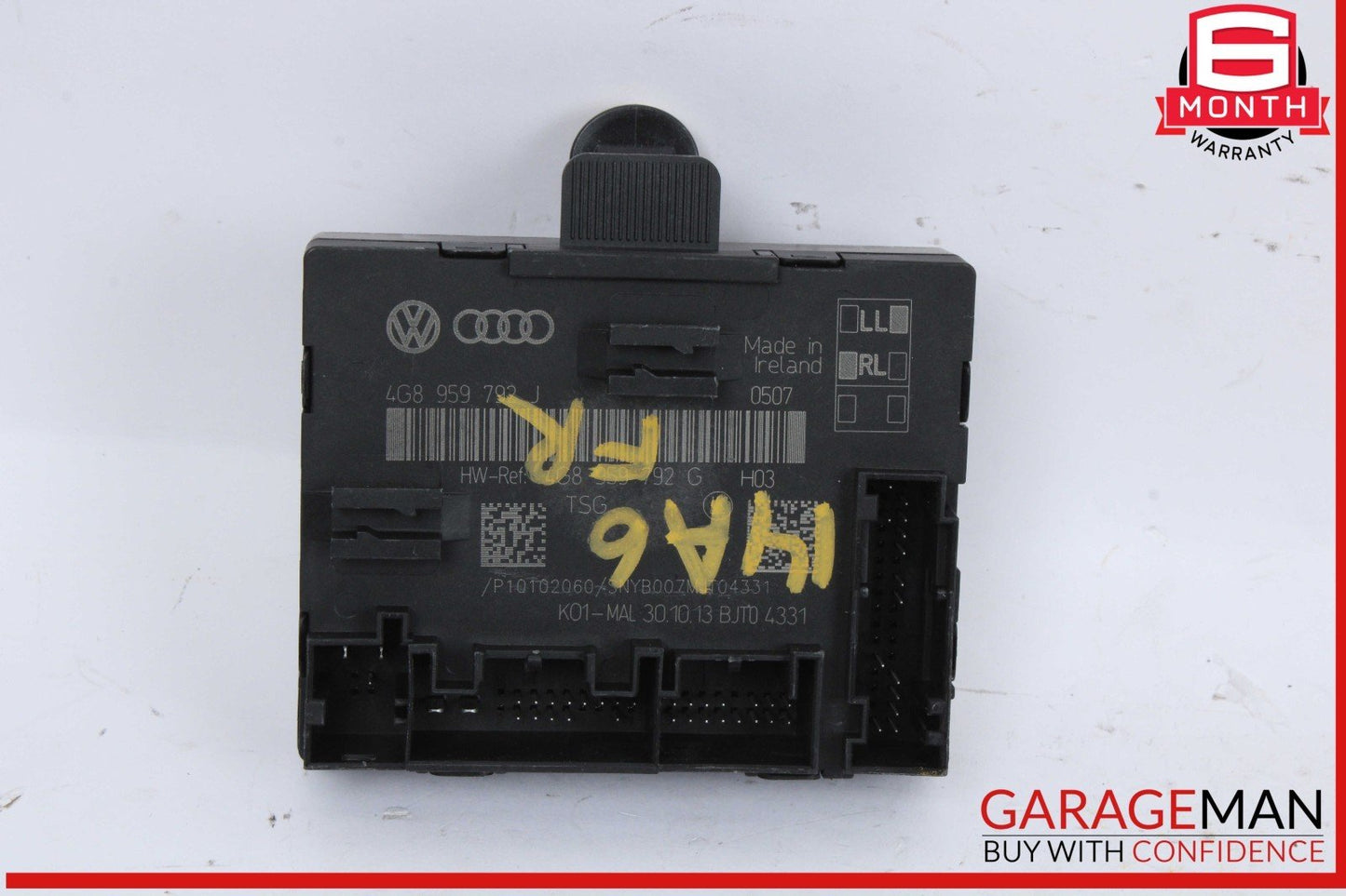 12-18 Audi A6 S6 A7 Front Right Side Door Control Module Unit 4G8959792J OEM