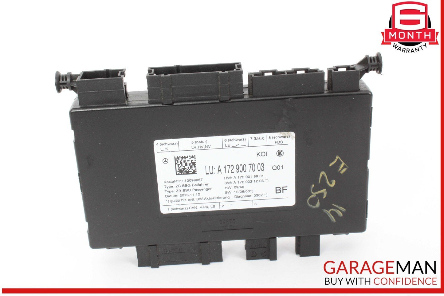 08-20 Mercedes W212 E250 C300 Front Right Side Seat Control Module Unit OEM