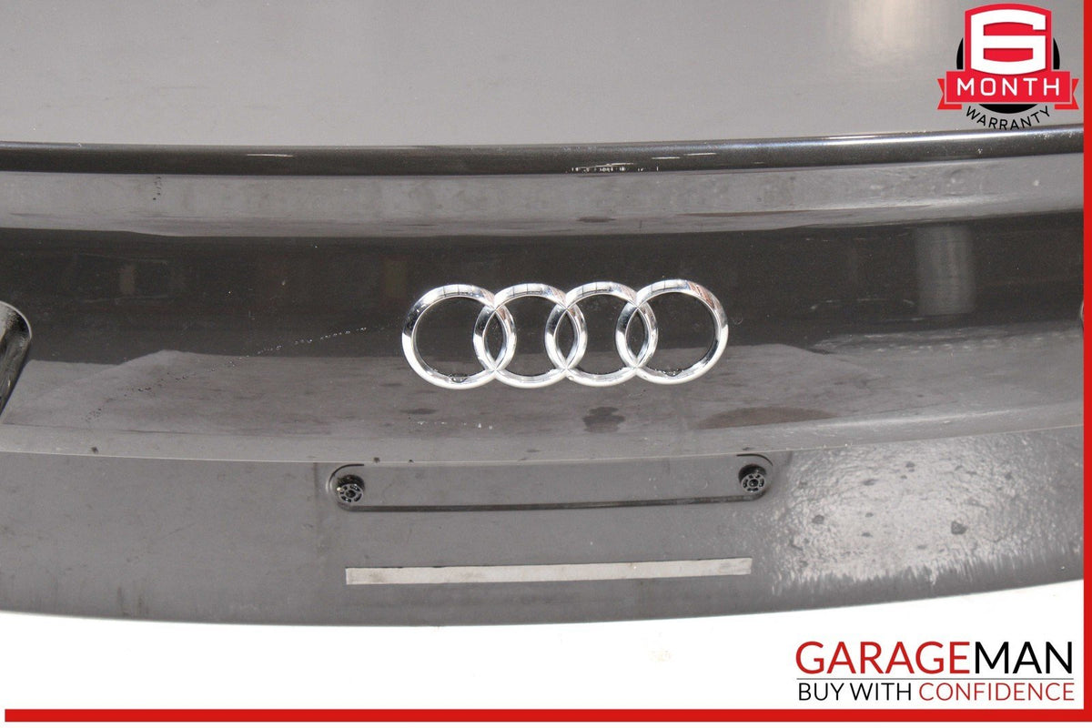 12-18 Audi A6 S6 Trunk Lid Panel Assembly Black OEM