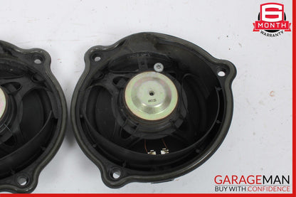 06-11 Mercedes W219 CLS500 Right & Left Side Door Sound Audio Speakers Set of 2
