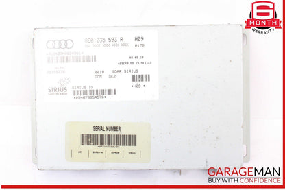 13-15 Audi TT TTS Quattro Sirius Satellite Radio Control Module Unit 8E0035593R