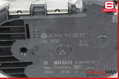 12-15 Mercedes W204 C250 SLK250 1.8L Engine Throttle Valve Body 2661410525 OEM