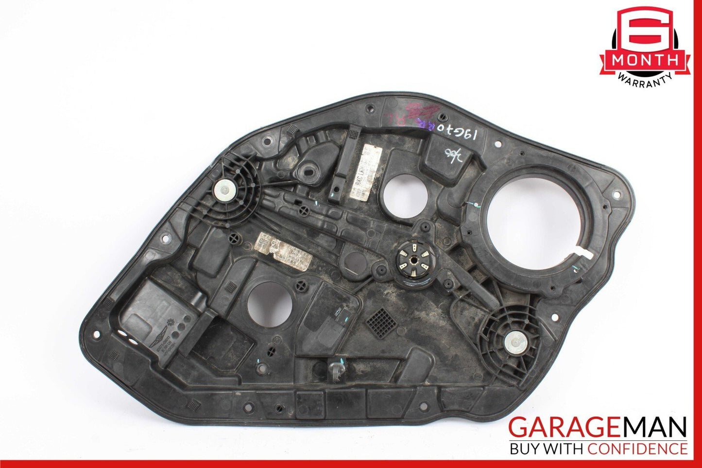 19-23 Genesis G70 Rear Left Side Door Window Regulator Plate w/o Motor OEM