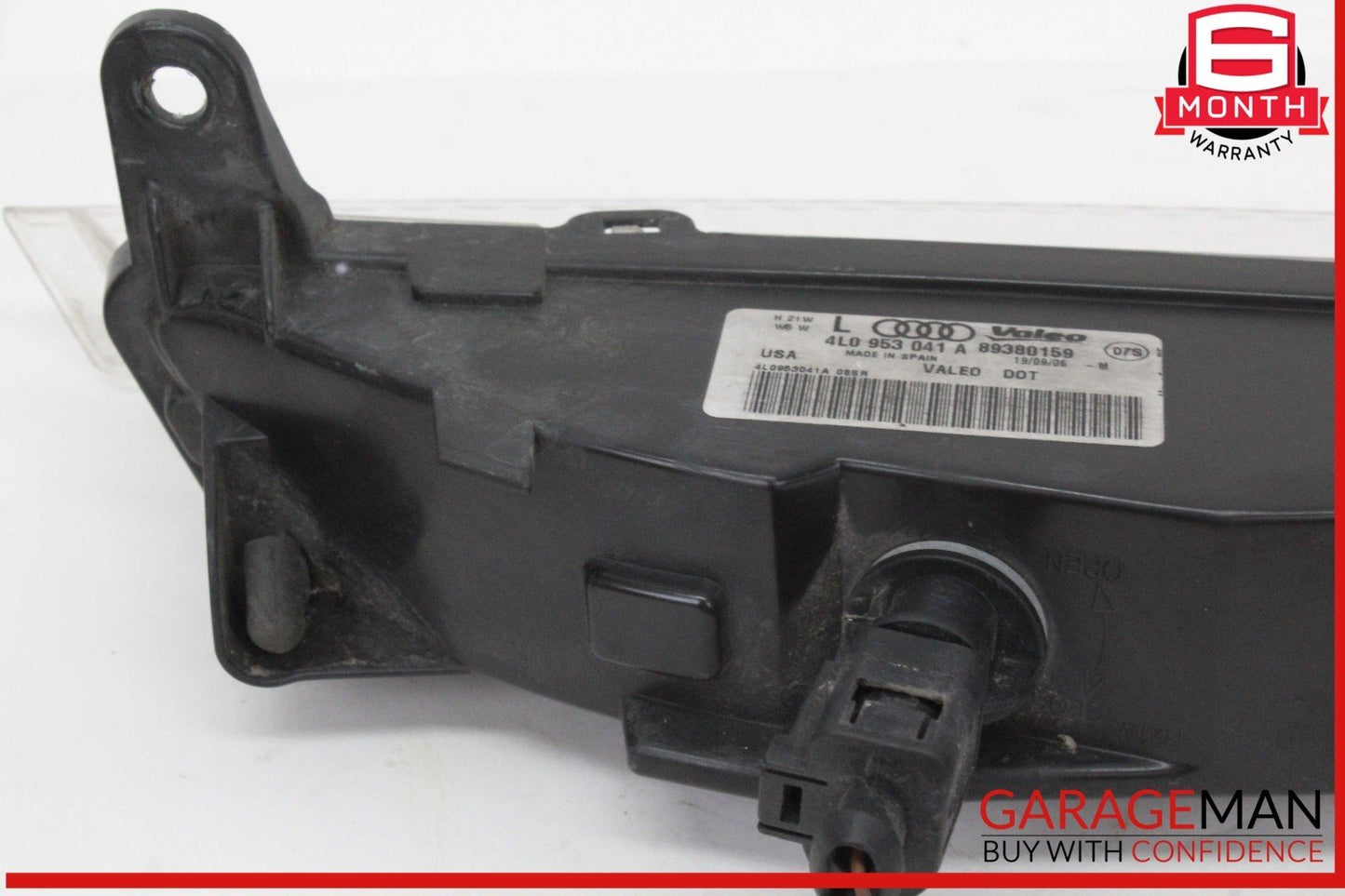 07-09 Audi Q7 Front Left Driver Side Bumper Turn Signal Marker Light OEM