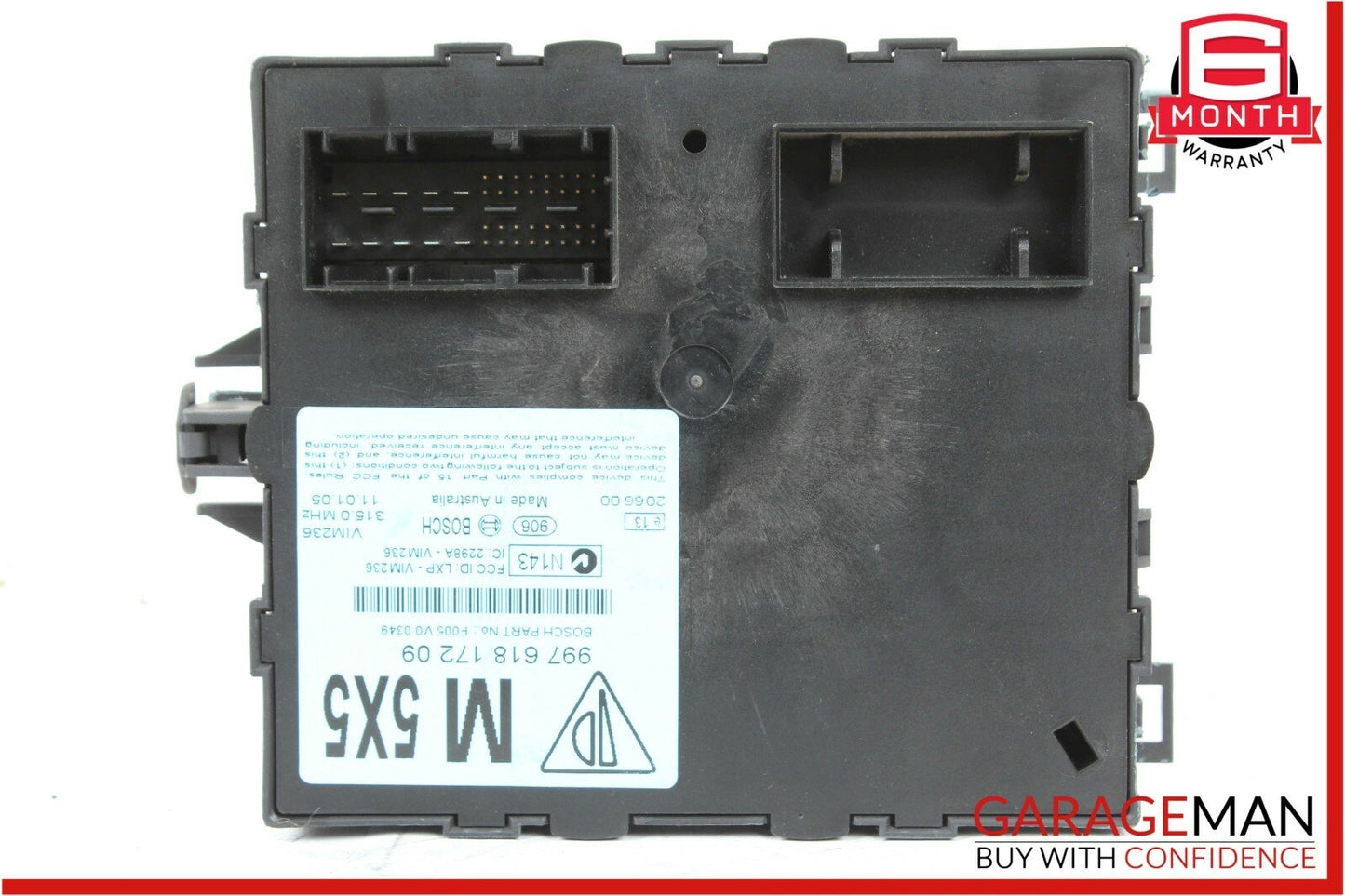 05-08 Porsche Boxster 987 ECU ECM Anti Theft Locking Immobilizer Module Unit OEM