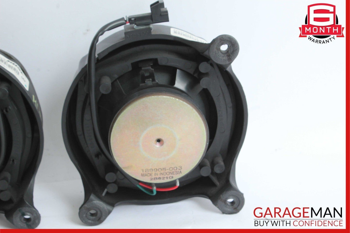 02-05 Mercedes W163 ML350 ML320 Rear Right & Left Side Door Audio Speakers Set