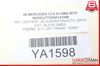 06-11 Mercedes W219 CLS63 CLS500 Trunk Lid Lock Remote Release Control Module