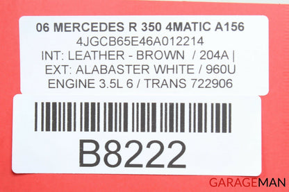 06-10 Mercedes W251 R350 Rear Left Side Suspension Stabilizer Sway Bar Link OEM
