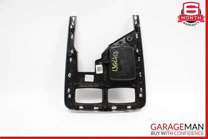 12-19 Mercedes X166 GL450 ML400 GLS550 Center Console Bezel Trim Black OEM