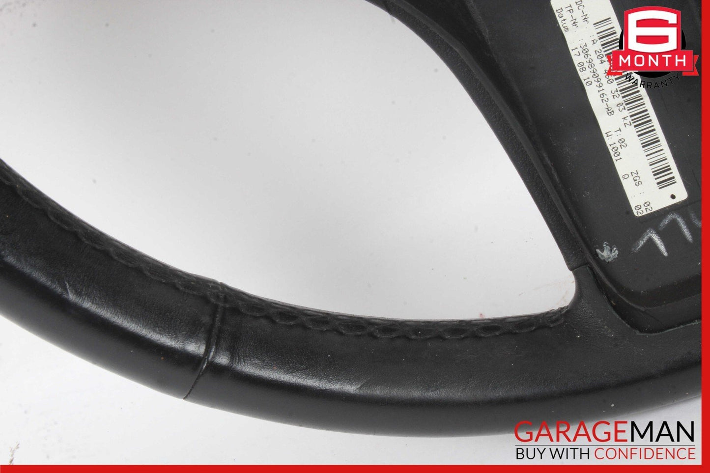 08-12 Mercedes X204 GLK350 C300 3 Spoke Steering Wheel Leather 2044603203 OEM