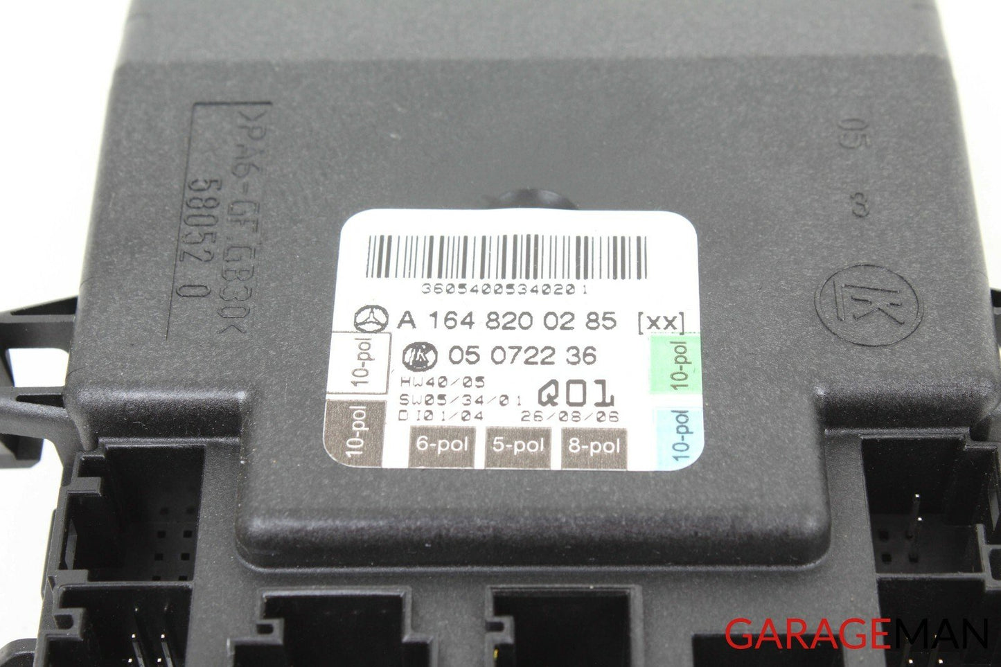 06-12 Mercedes W164 ML350 GL450 Front Right Passenger Side Door Control Module