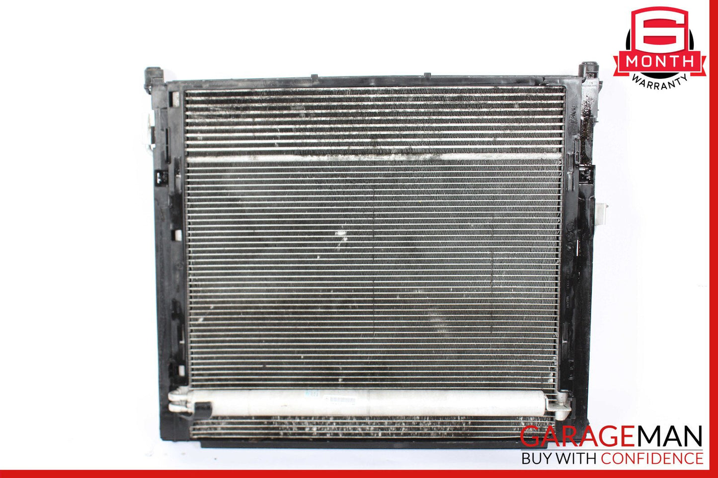 12-19 Mercedes X166 GL450 ML550 Water Radiator A/C Conditioning Condenser OEM