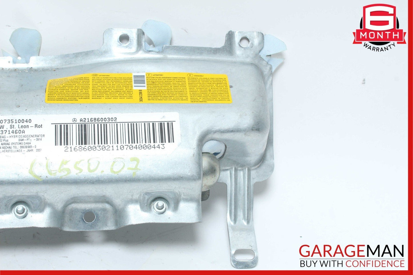 07-14 Mercedes W216 CL550 CL63 AMG Left Driver Dash Knee Airbag Air Bag OEM