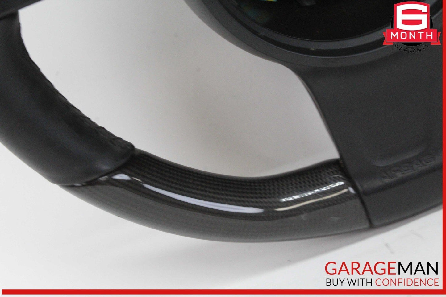 10-16 Porsche Panamera 970 E-Hybrid Carbon Fiber Steering Wheel 7PP419091CM OEM