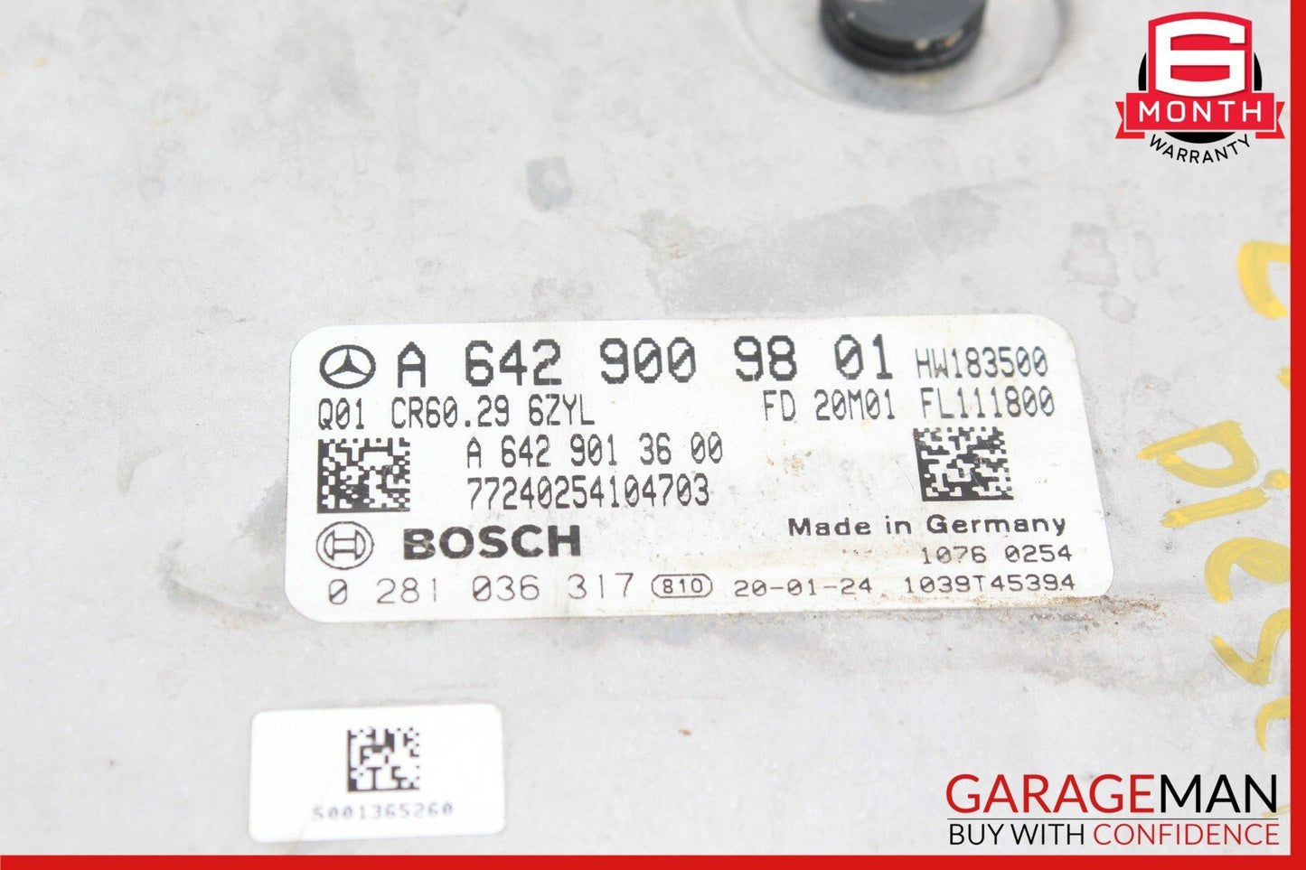 10-13 Mercedes W212 E350 R350 Diesel ECU Engine Control Module Unit FLASHED OEM