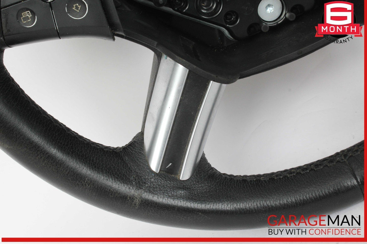 06-08 Mercedes X164 GL550 ML550 R500 Steering Wheel Black 1644605303 OEM
