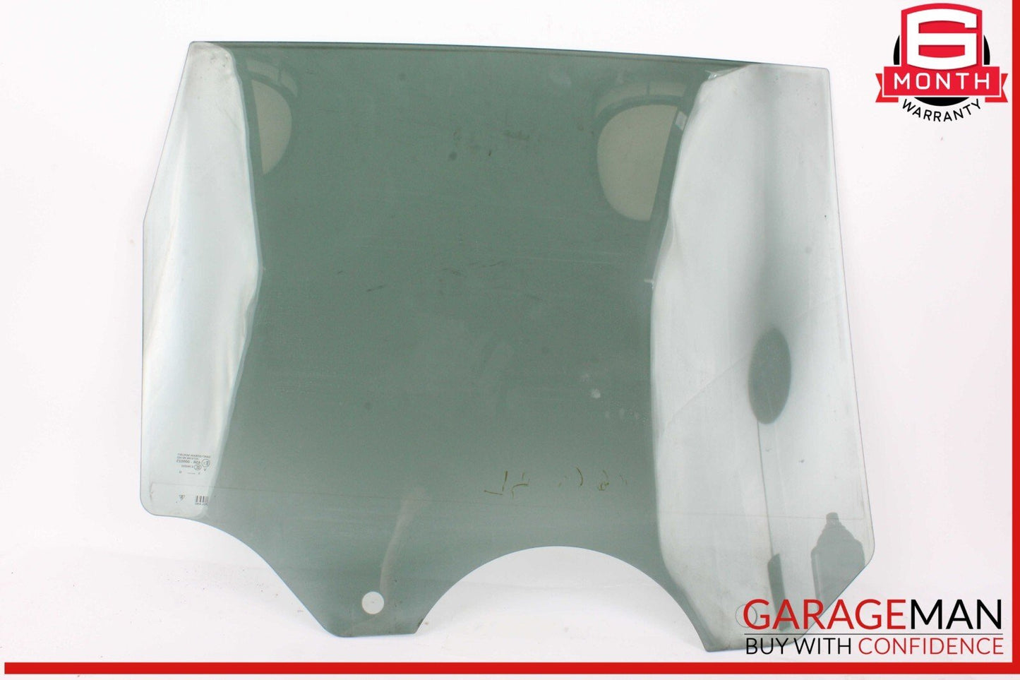03-10 Porsche Cayenne 955 957 Rear Left Driver Side Door Window Glass OEM