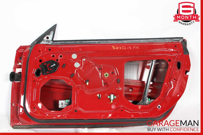 12-20 Mercedes R172 SLK250 SLK350 Front Right Side Exterior Door Shell Panel Red