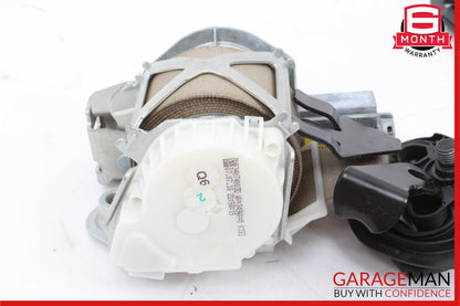 08-14 Mercedes W204 C300 Front Right Side Seatbelt Seat Belt Retractor Beige