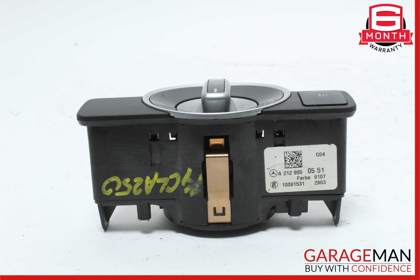 08-18 Mercedes CLA250 GLK350 C350 Headlight Fog Light Switch Control Module Assy