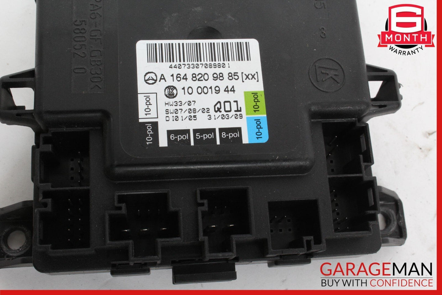 06-13 Mercedes X164 GL450 4MATIC Front Right Side Door Control Module OEM