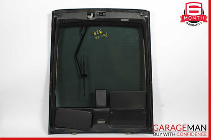 84-91 Porsche 928 Rear Trunk Hatch w/ Heated Glass Panel Assembly Black OEM