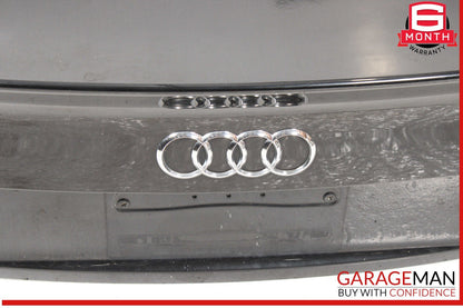 12-16 Audi S4 A4 Trunk Lid Shell Black OEM