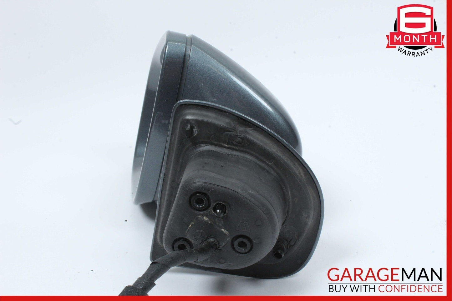 07-09 Mercedes W211 E320 E350 Front Left Side Door Mirror Rear View Grey OEM