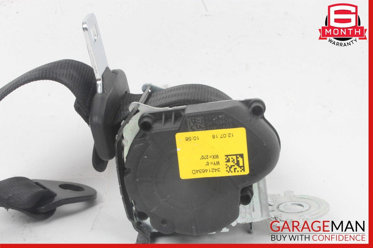 17-23 Alfa Romeo Giulia Rear Left or Right Seatbelt Seat Belt Retractor OEM