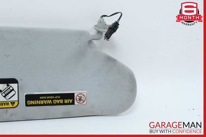 02-05 Mercedes W163 ML500 ML350 Left Driver Sunvisor Shade Cover Gray OEM