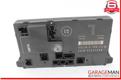03-09 Mercedes W211 E320 4MATIC Front Left Side Door Control Module Unit OEM