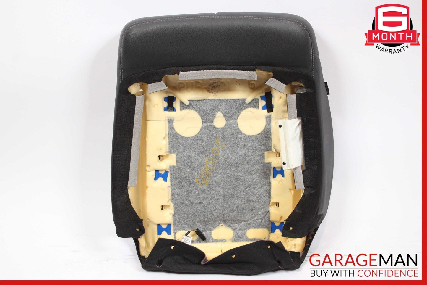 07-12 Mercedes X164 GL450 GL550 Front Right Top Upper Seat Cushion Leather Black