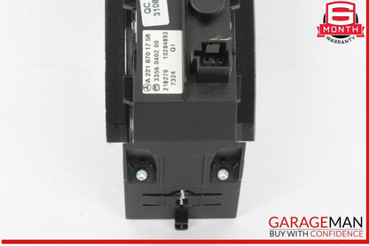 07-14 Mercedes W216 CL550 S600 Ride Height ESP Parking Sensor Control Switch OEM