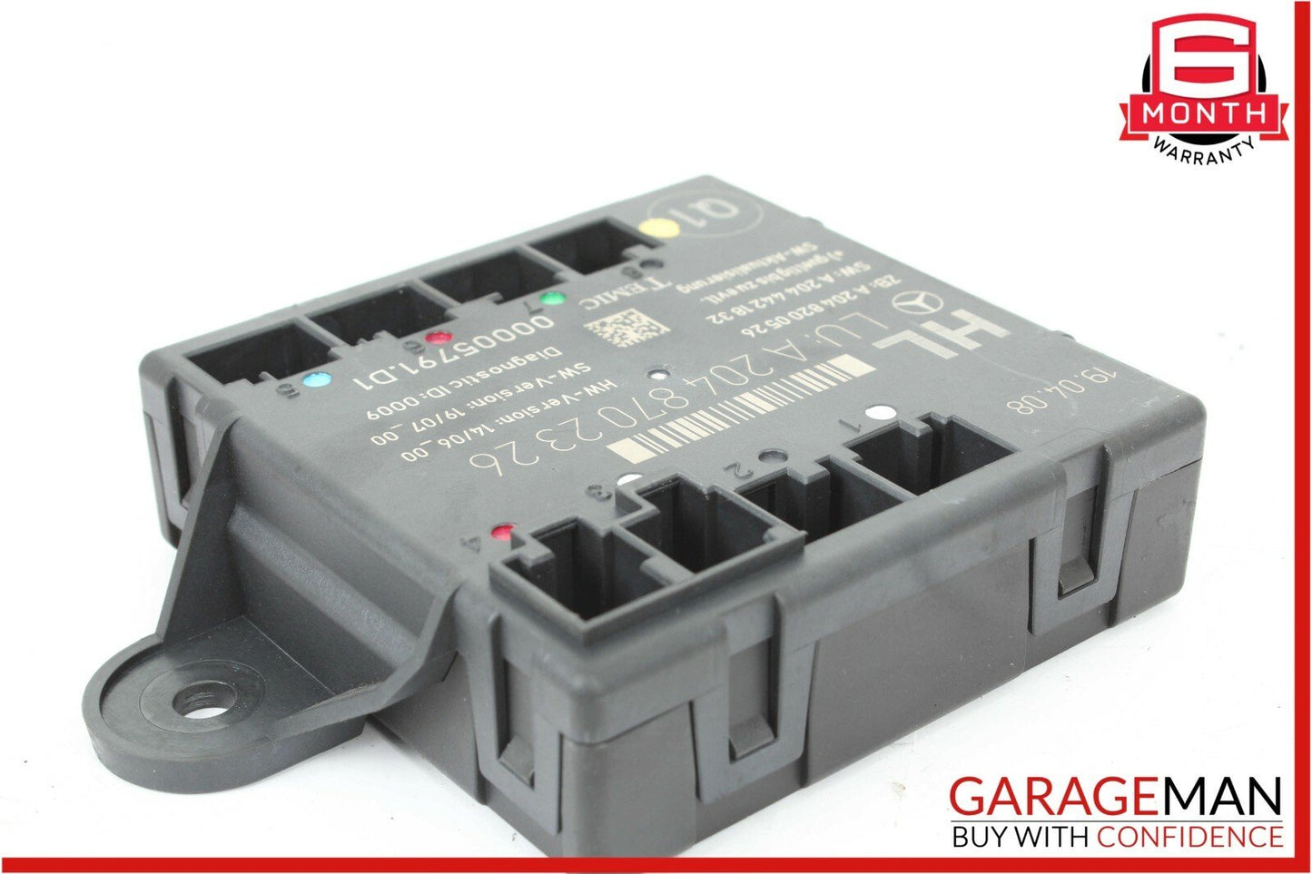 08-14 Mercedes W204 C300 C350 Rear Left Driver Side Door Control Module Unit OEM