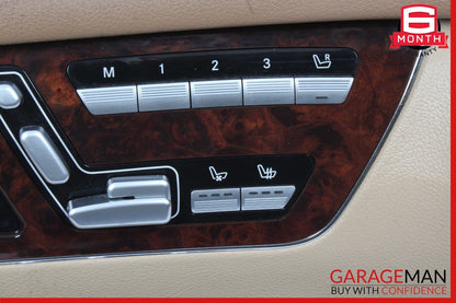 07-10 Mercedes W216 CL550 Front Left Side Interior Door Panel Trim Cover Assy