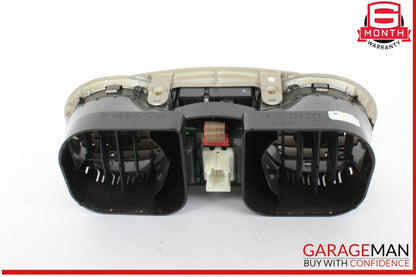 03-06 Mercedes R230 SL500 SL55 AMG Center Dashboard Hazard AC Air Vent Beige OEM