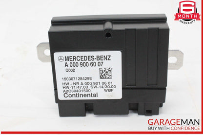15-16 Mercedes W205 C300 C400 GLC300 Fuel Pump Control Module Unit 0009006007