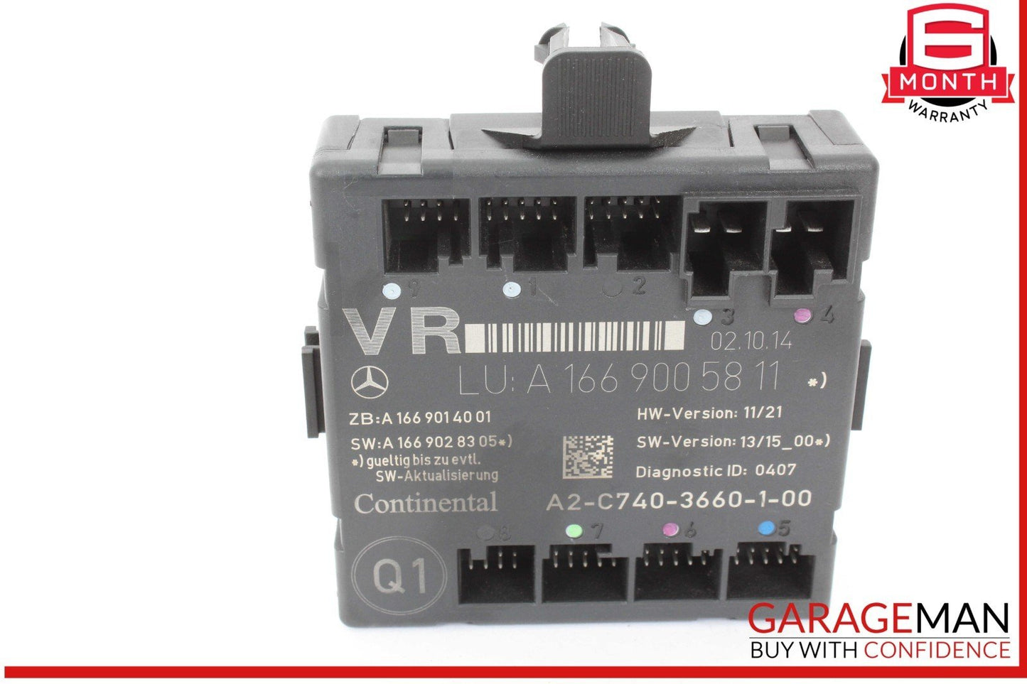 12-20 Mercedes W117 CLA250 CLA45 AMG ML350 Front Right Side Door Control Module