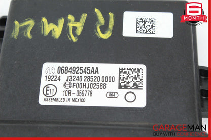 21-22 Dodge RAM 1500 Gateway Computer Control Module Unit 68492545AA