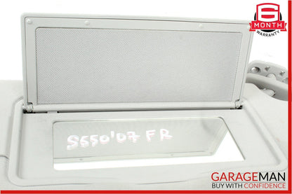 07-13 Mercedes S550 CL550 Front Right Sun Visor Sunvisor Cover Shade Suede Grey