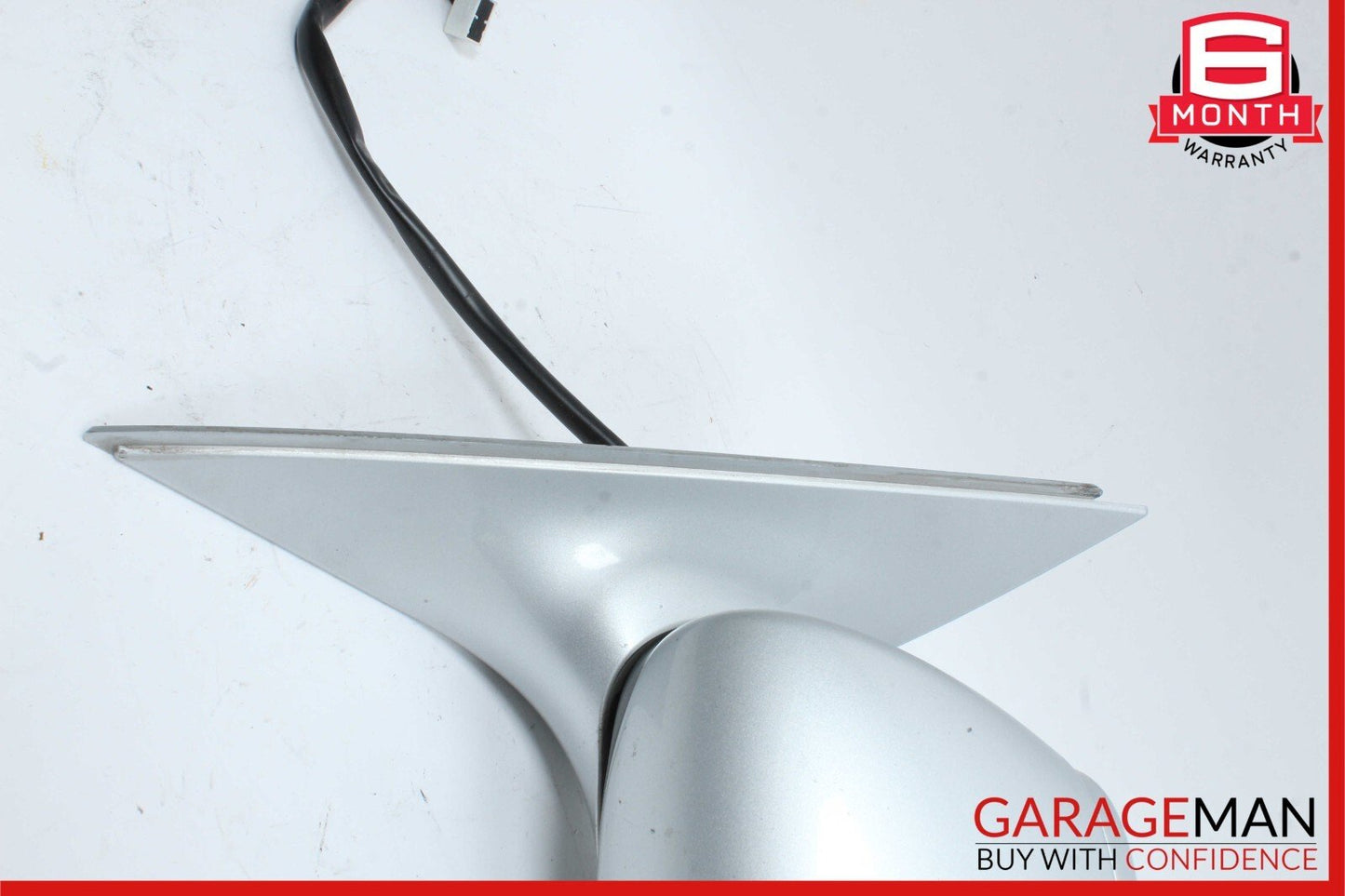07-09 Mercedes W221 S550 Front Left Driver Side Mirror Door Rear View Silver OEM