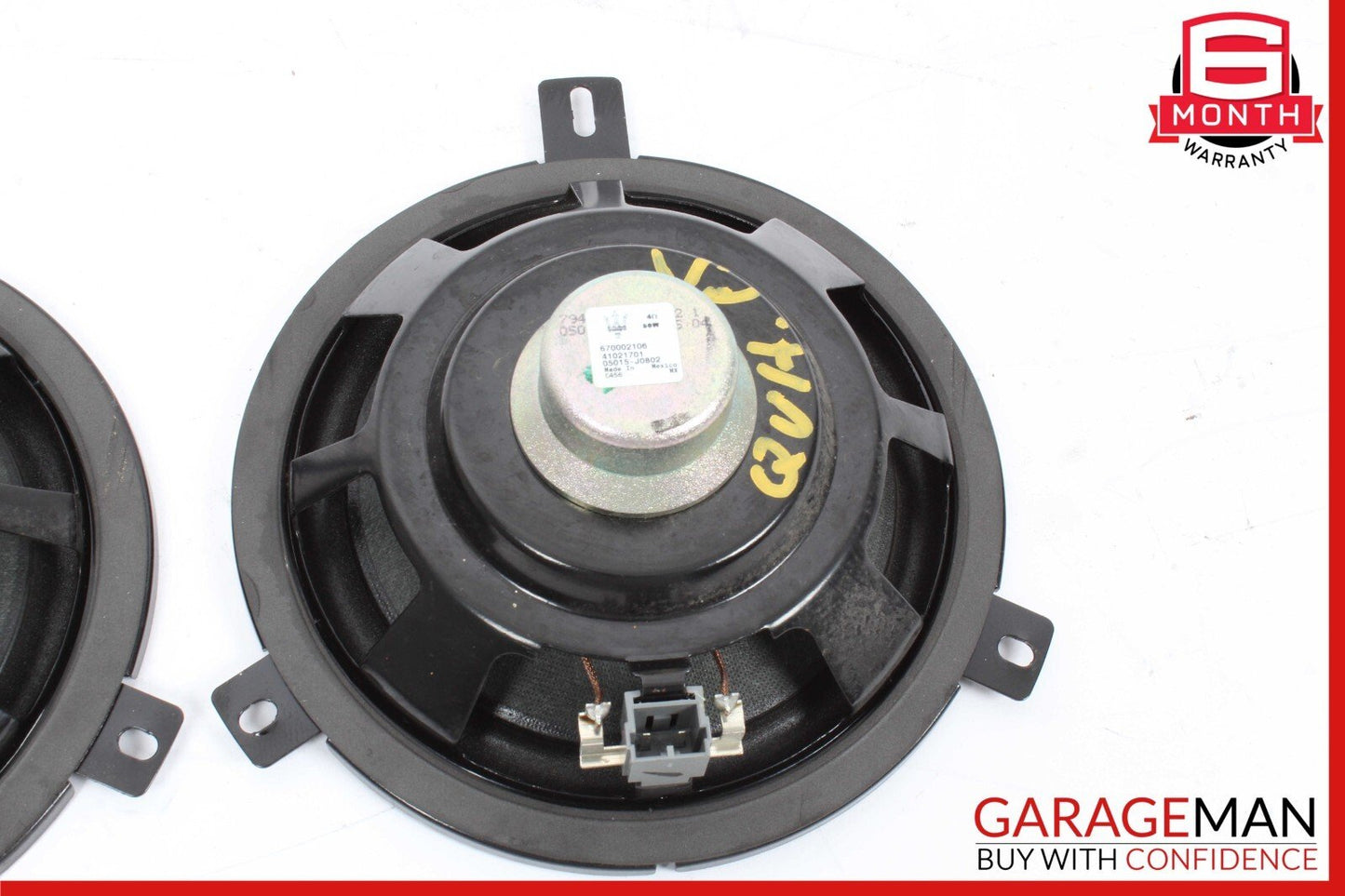 14-17 Maserati Quattroporte Front or Rear Side Door Audio Sound Speaker Set OEM