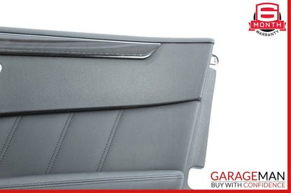 10-13 Mercedes W212 E350 E550 Front Right Side Interior Door Panel Cover Black