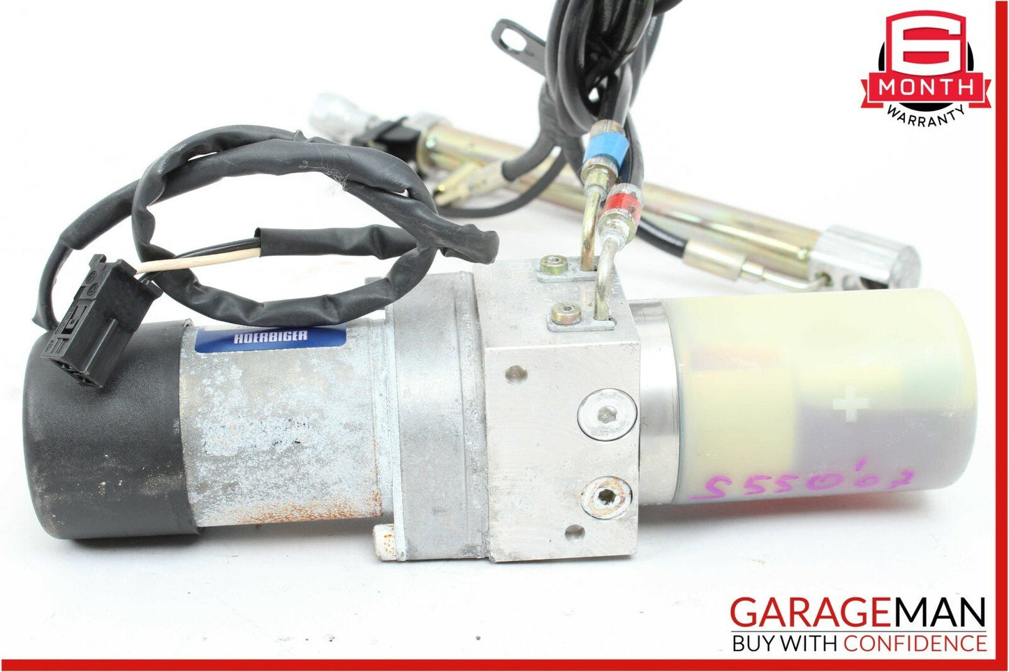 07-13 Mercedes W221 S550 Rear Trunk Locking Hydraulic Pull Down Pump Assembly