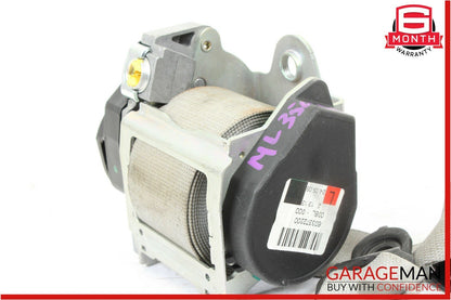06-09 Mercedes ML350 GL450 R350 Front Left Seat Belt Seatbelt Retractor Grey OEM
