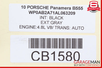 10-13 Porsche Panamera 970 Hydraulic Power Steering Pump Assembly