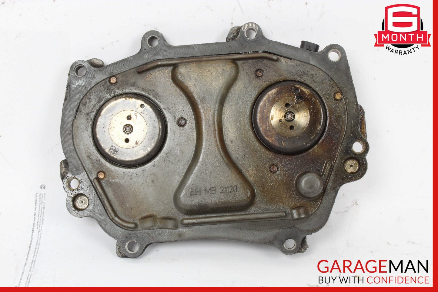 12-18 Mercedes X166 GL450 Front Right / Left Engine Timing Chain Cover Plate